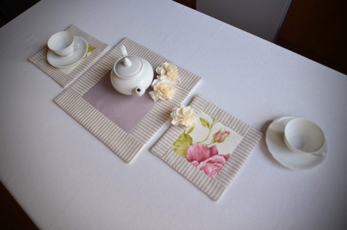 Sada dečky a prostírání - Vintage roses