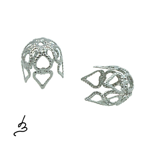 Kaplík nerezový 8,5x10 mm - 2 ks