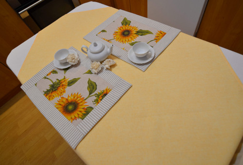 Prostírání - Slunečnice