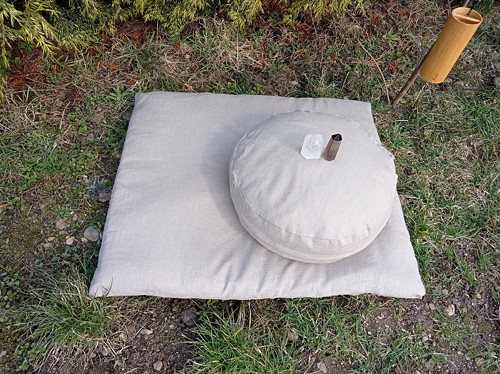 Meditační sada lněná.... no.1 — foto 1