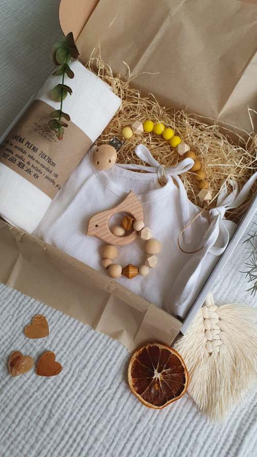 Newborn box -LNĚNÝ mix — foto 1