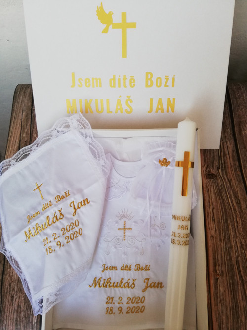 Křestní set Golden