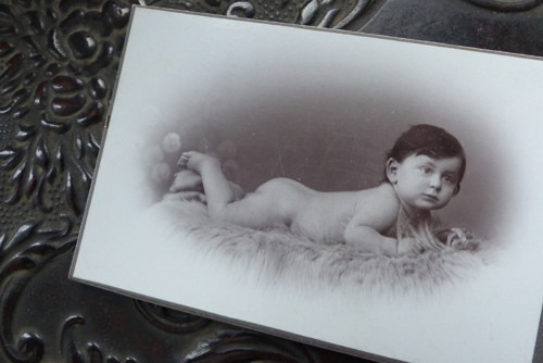 Maličký ...stará kabinetní fotografie