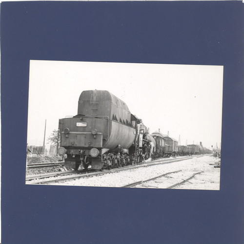 Parní lokomotiva 555.3254 Mazutka - fotopohlednice