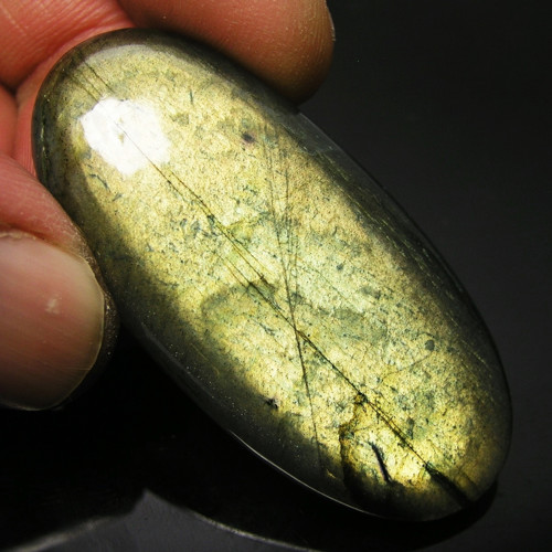 Labradorit, Kanada, 101,78 ct., 54,6x25,9x8,5 mm
