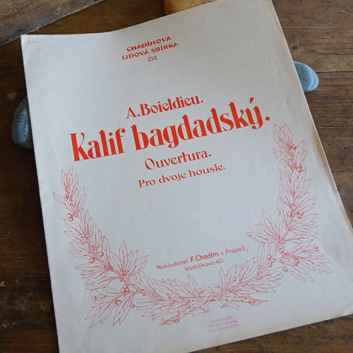 A. Boieldieu - Kalif bagdadský — foto 1
