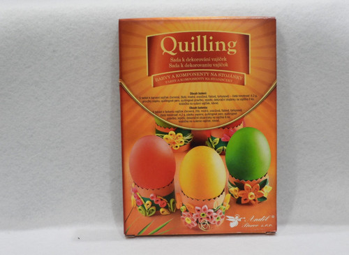 Sada k dekorování vajec QUILLING — foto 1