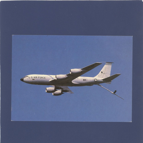 Letadlo KC-135 Stratotanker - pohlednice