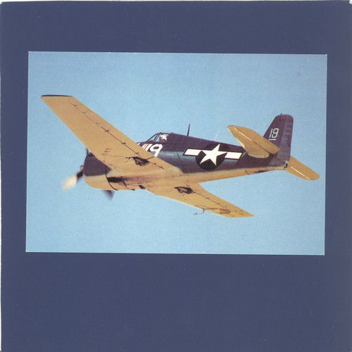 Letadlo Grumman F6F Hellcat - pohlednice