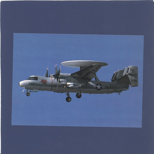 Letadlo E-2C Hawkeye - pohlednice