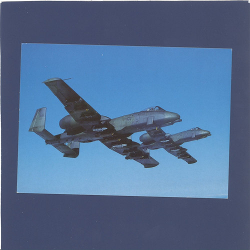 Letadlo A10 Thunderbolt II - pohlednice — foto 1