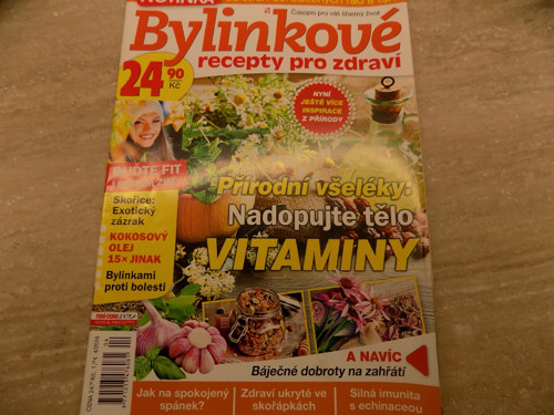 Bylinkové recepty - časopis