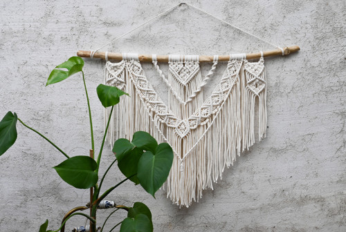 Macramé Natural (Krémové) Short