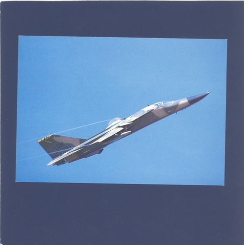 Letadlo F-111E - pohlednice