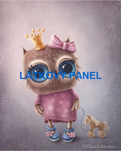 Bavlněný panel 7x10 cm - skladem