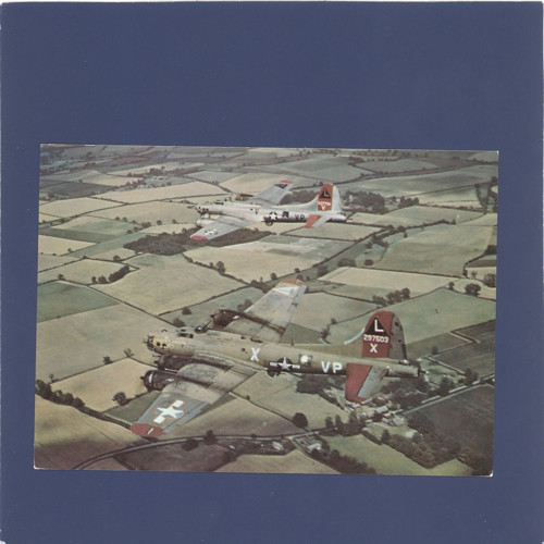 Letadlo Boeing B-17 Fortress - pohlednice