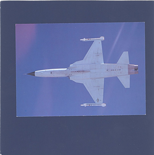 Letadlo F-5E - pohlednice