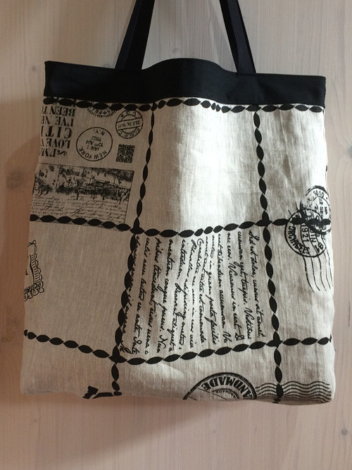 Lněná Taška "Handmade" — foto 1