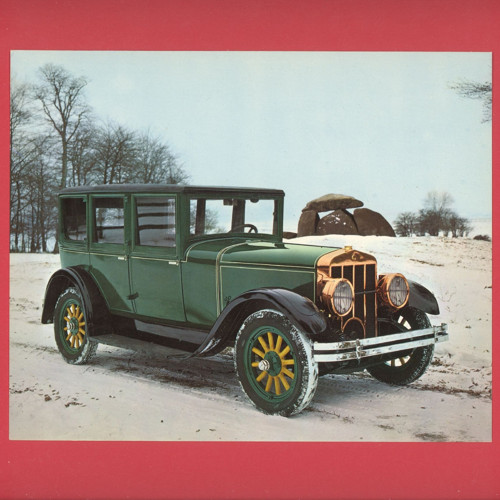 Franklin 1928 - velká pohlednice — foto 1