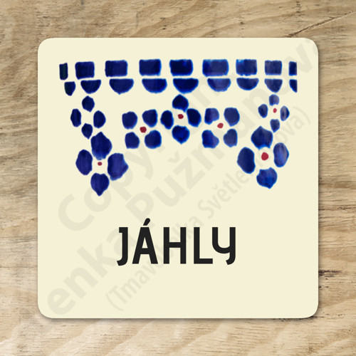 Jáhly – samolepka na kořenku — foto 1