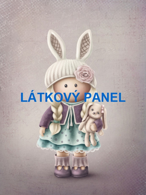 Bavlněný panel 11x15 cm - skladem