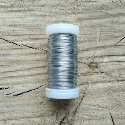 Drát stříbrný odstín 0,37 mm 100 g