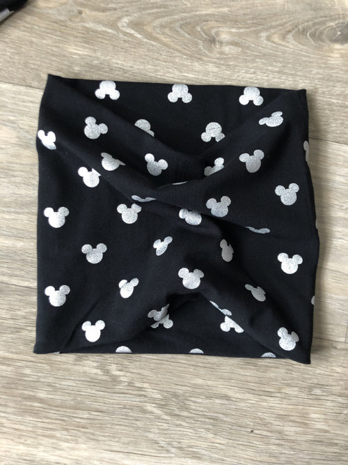 Dětský nákrčník Mickey hlavy na černé