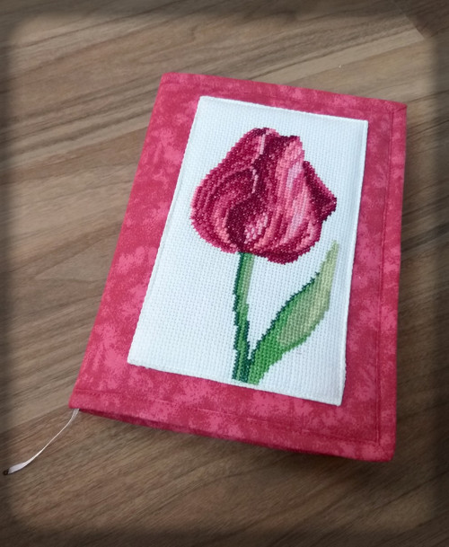 Obal na knihu - tulipán
