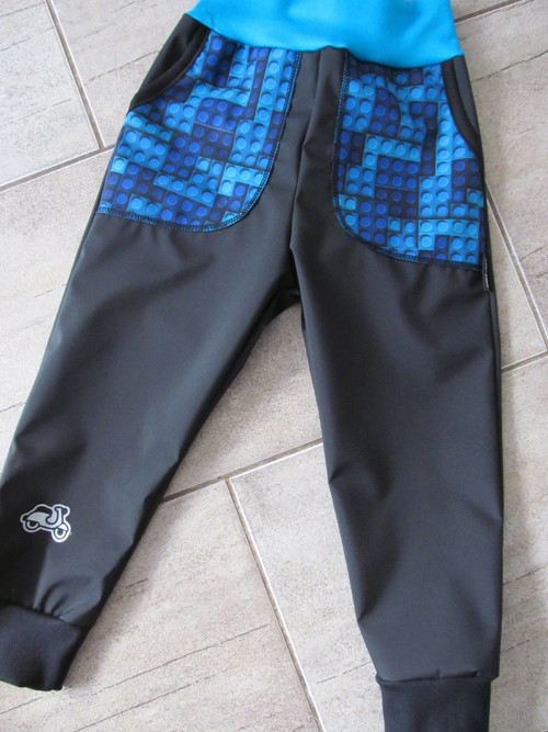 Dětské Kalhoty Softshell Teplé