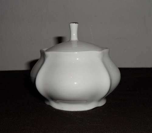 Starožitná porcelánová CUKŘENKA, malá — foto 1