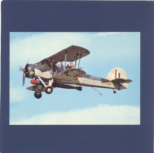 Letadlo Fairey Swordfish TSR II - pohlednice