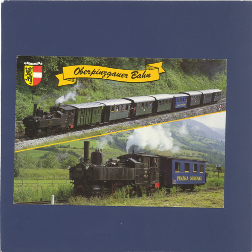 Oberpinzgauer Bahn, železnice - pohlednice — foto 1