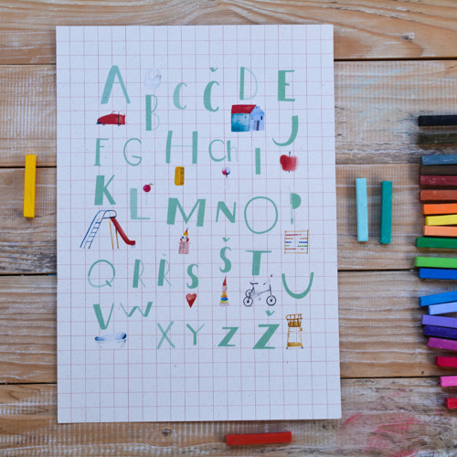 Abeceda/ To je moje/ plakát A3