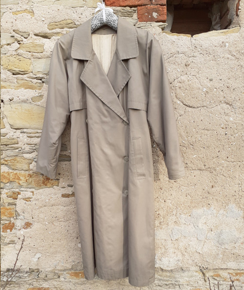 Kabát oversize capuccino - sleva 40%