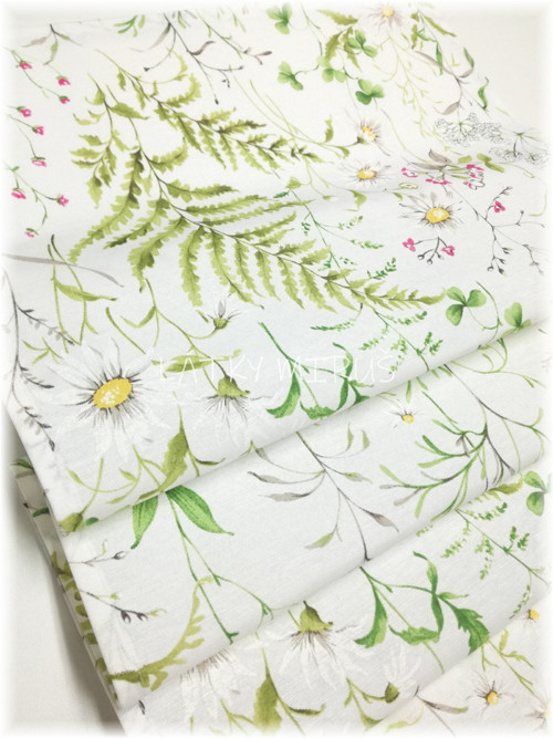 Ubrus 150x40 Kapradiny na louce