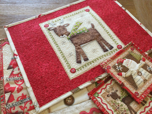 Sada prostírání Holiday Stitches / doobjednávka — foto 1