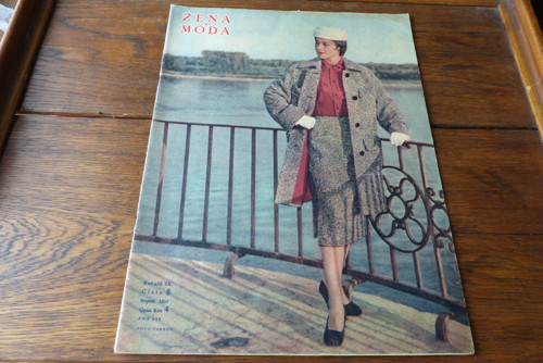 Časopis Žena a móda, číslo 8/1957