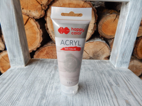 Akrylová barva 75 ml Rosegold metalická 121