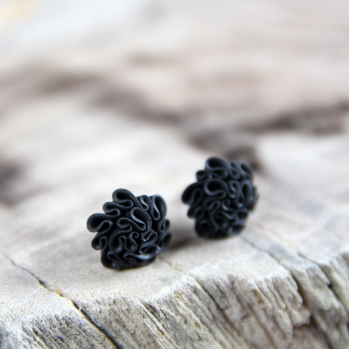 Náušnice Black — foto 1