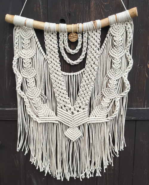 Macrame závěsná dekorace lV — foto 1
