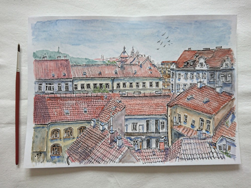 Střechy Karlína — foto 1
