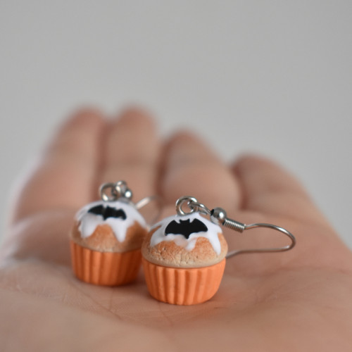 Cupcake náušnice - Chirurgická ocel