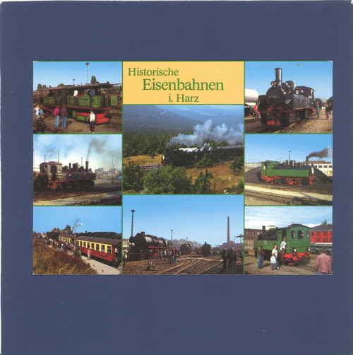 Parní lokomotiva - pohlednice — foto 1