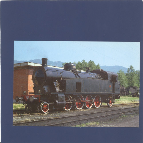 Parní lokomotiva 940-010 - pohlednice