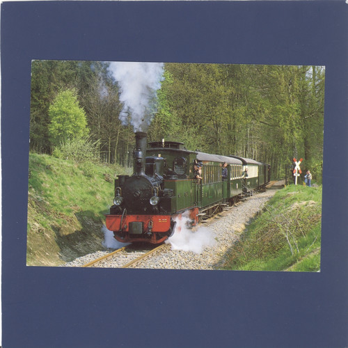 Parní lokomotiva Nr. 2798 - pohlednice