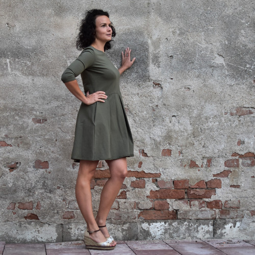 Šaty skládané zakázka — foto 1