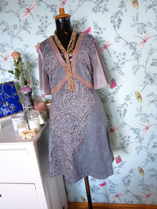 Šaty boho ornament, vel.40-42 — foto 1