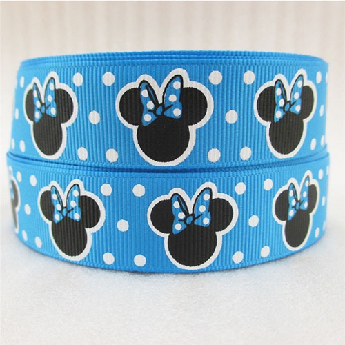 Stuha rypsová š.22 mm: Minnie Turquoise