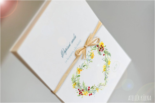 Dopisní sada & monogram *Prolínání*