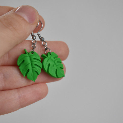 Náušnice monstera - Chirurgická ocel